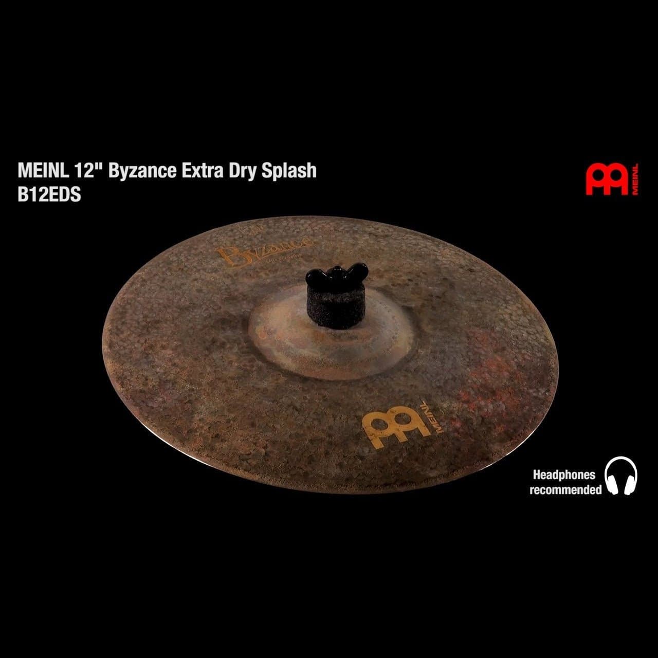 Meinl Byzance Extra Dry Splash Cymbal 12