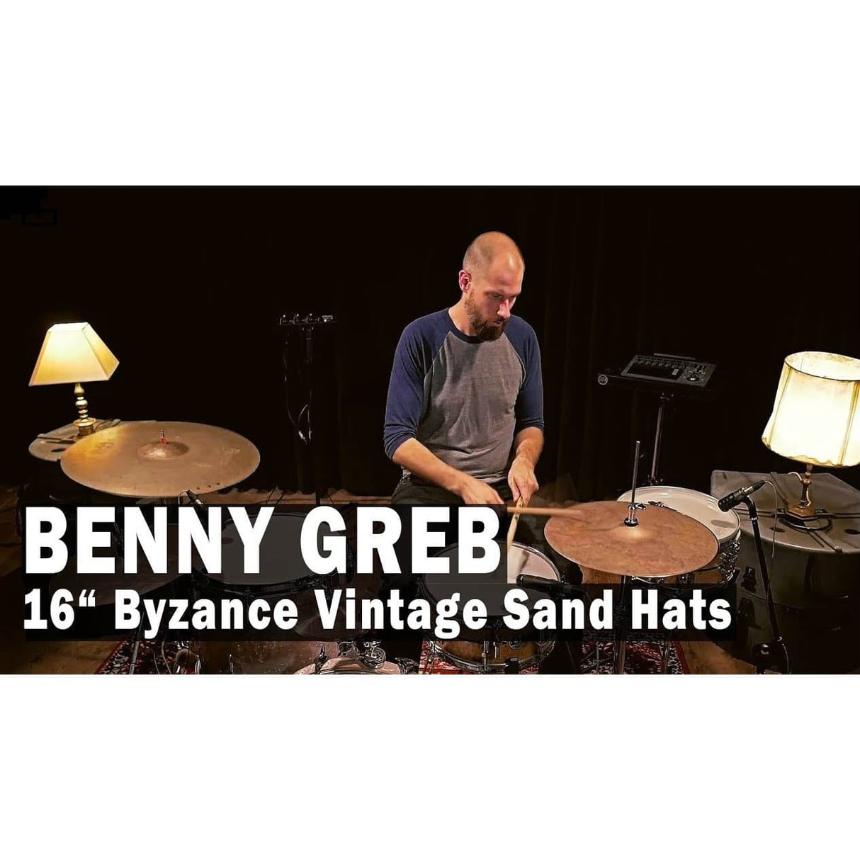 Meinl Byzance Vintage Sand Hat Cymbals 16"