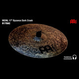 Meinl Byzance Dark Crash Cymbal 17