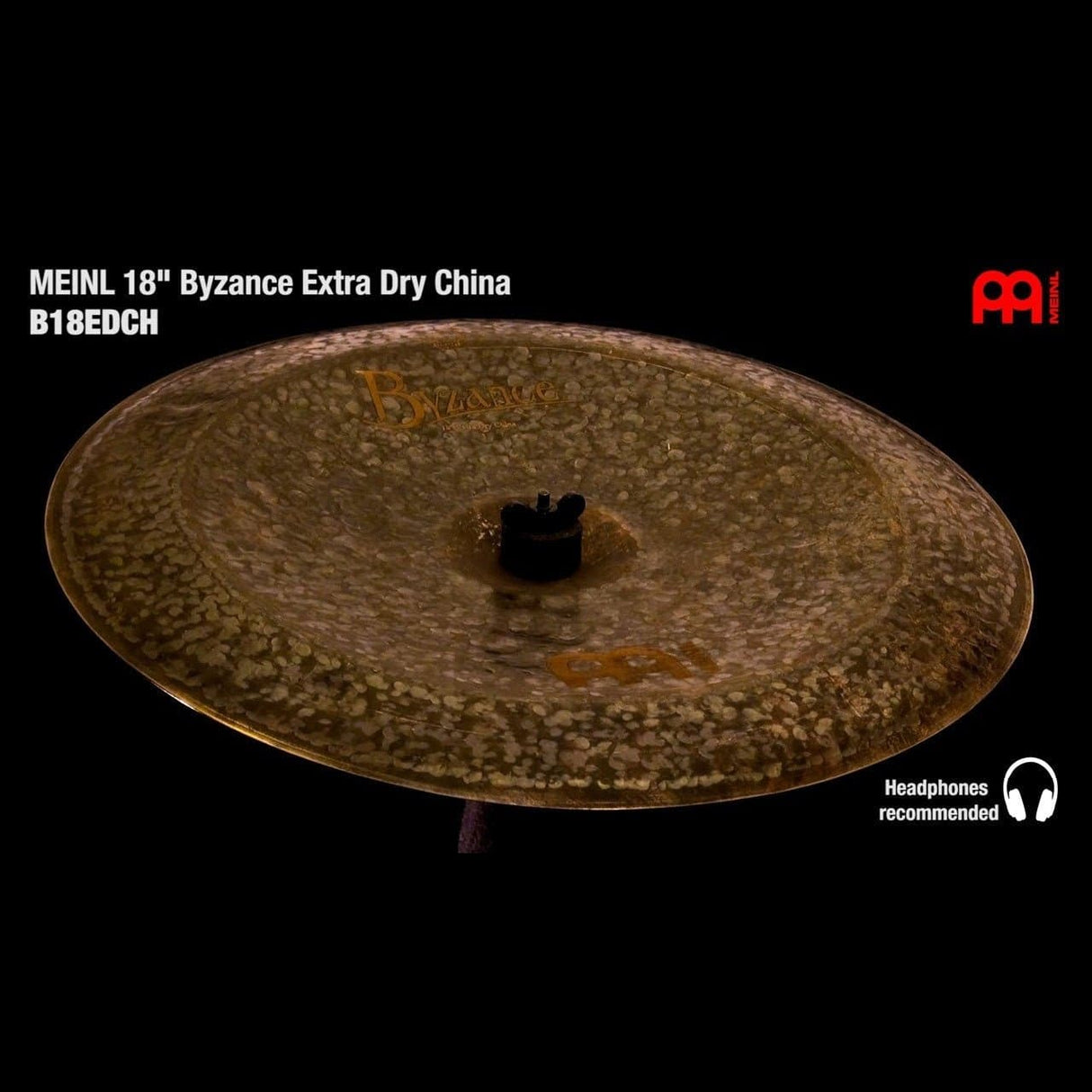 Meinl Byzance Extra Dry China Cymbal 18