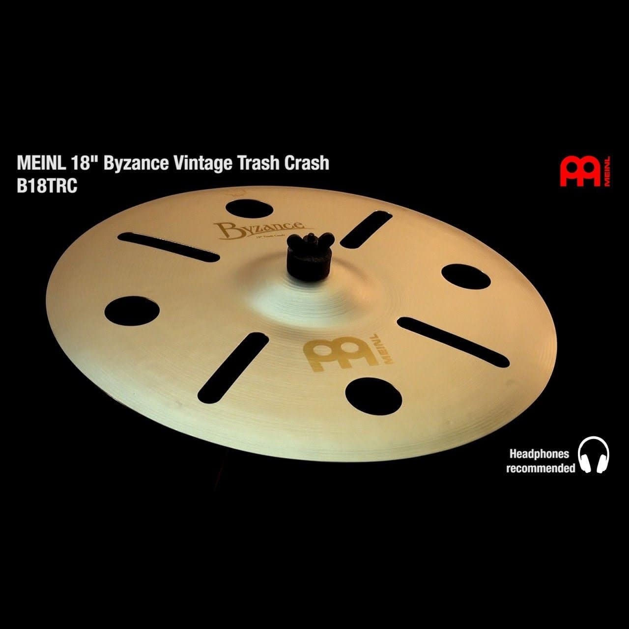 Meinl Byzance Vintage Trash Crash Cymbal 18