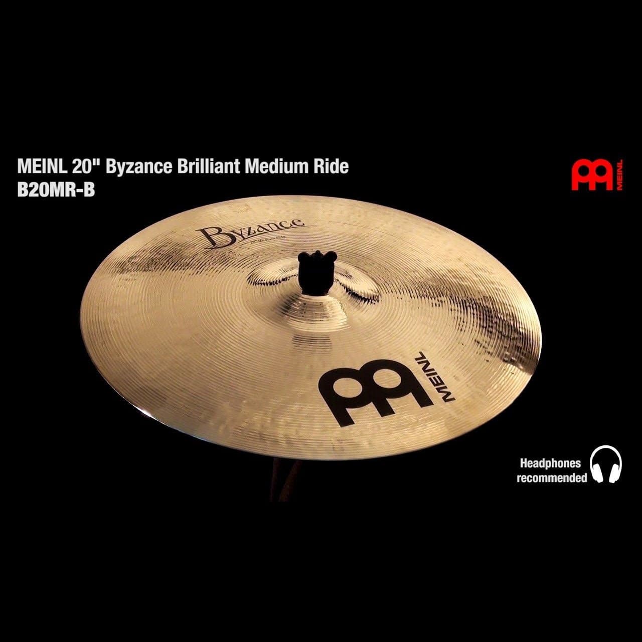 Meinl byzance deals medium ride 20