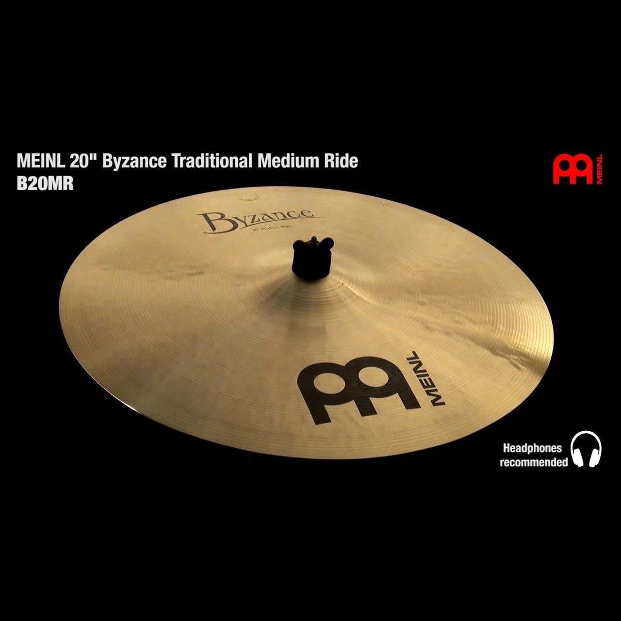 Meinl Byzance Traditional Medium Ride Cymbal 20 | DCP