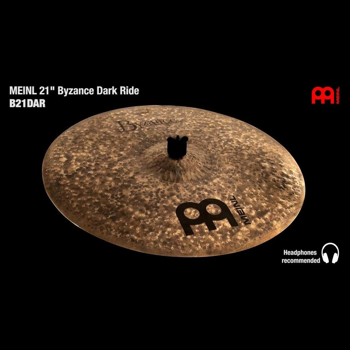 Meinl Byzance Dark Ride Cymbal 21