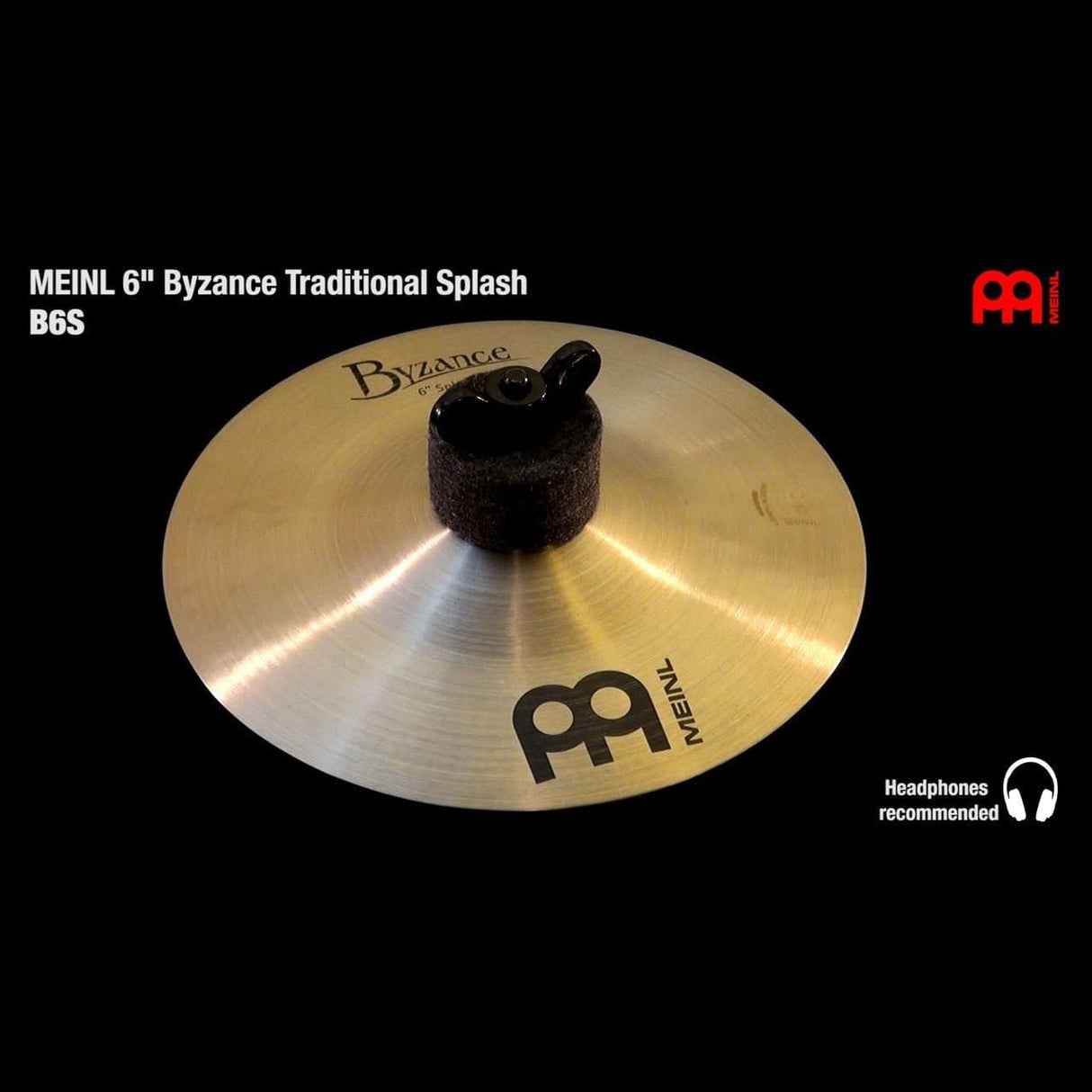 Meinl Byzance Traditional Splash Cymbal 6