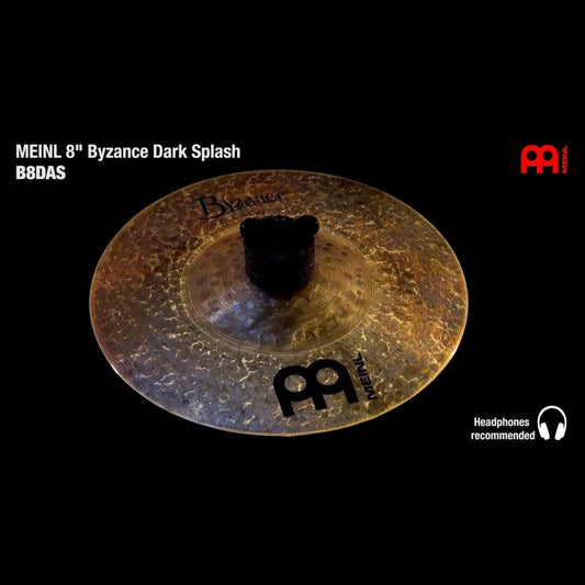 Meinl Byzance Dark Splash Cymbal 8