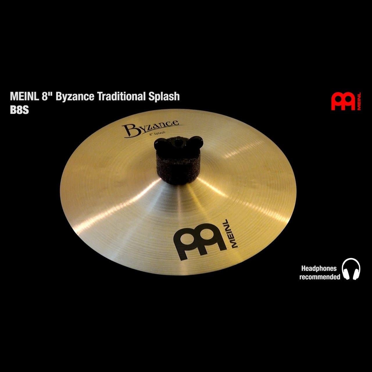 Meinl Byzance Traditional Splash Cymbal 8