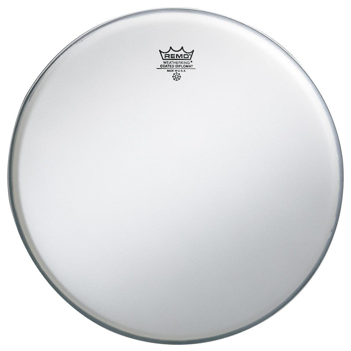 Remo Smooth White Diplomat 14 Inch Drum Head : High Collar