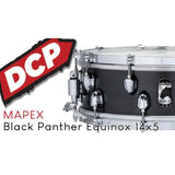 Mapex Black Panther Design Lab Equinox Maple Snare Drum 14x5