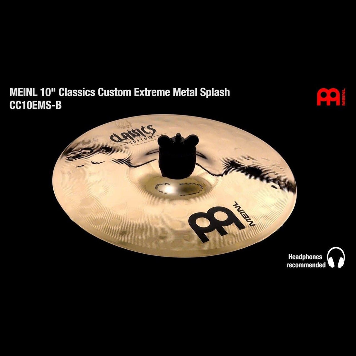 Meinl Classics Custom Extreme Metal Splash Cymbal 10