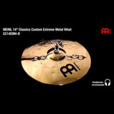 Meinl Classics Custom Extreme Metal Hi Hat Cymbals 14