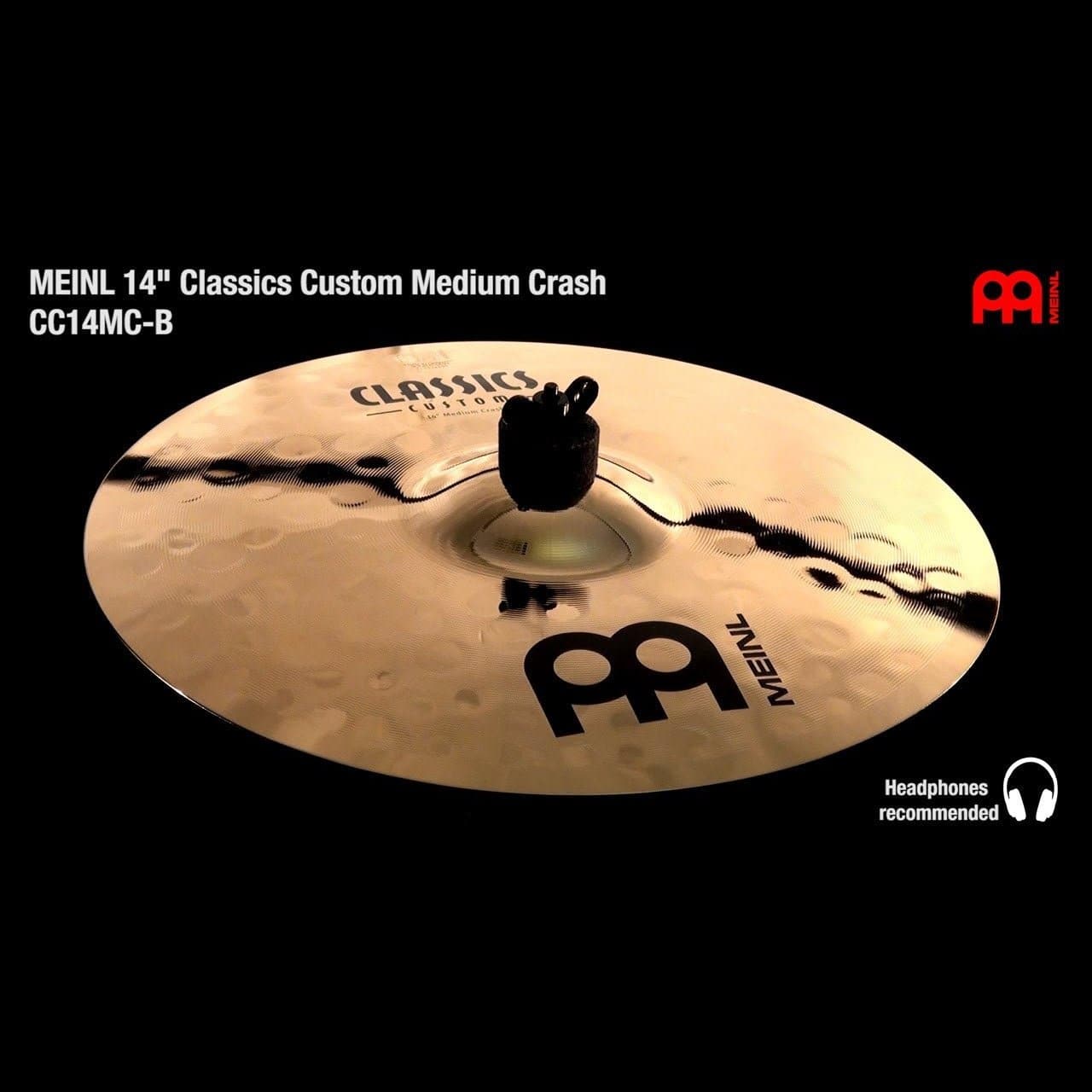 Meinl Classics Custom Medium Crash Cymbal 14