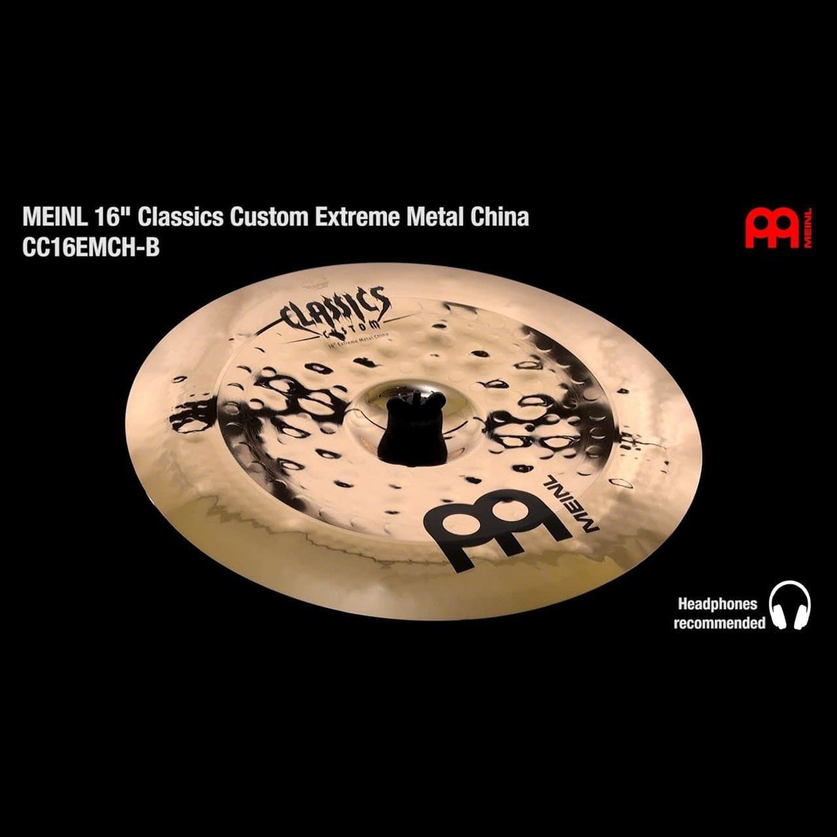 Meinl Classics Custom Extreme Metal China Cymbal 16