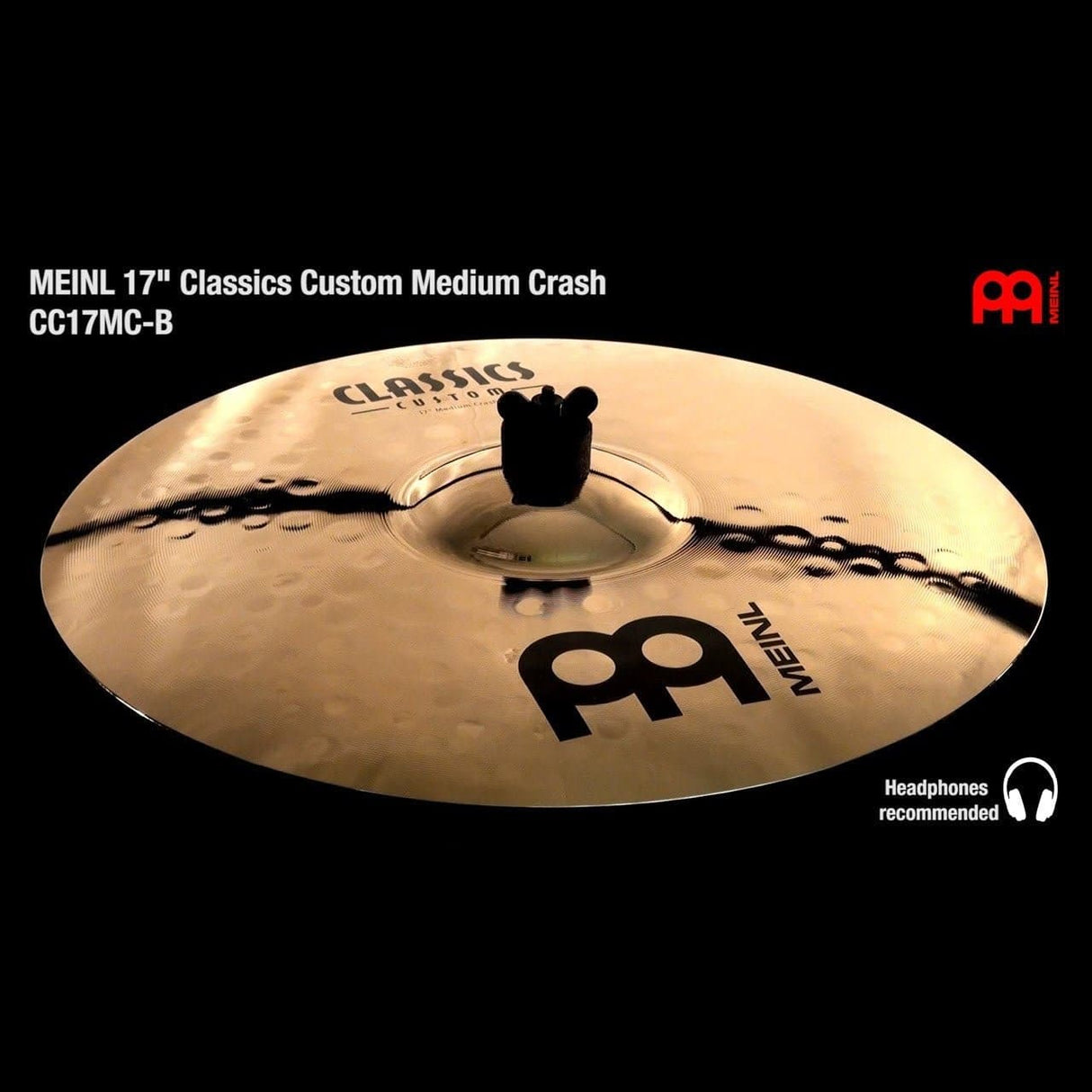 Meinl Classics Custom Medium Crash Cymbal 17