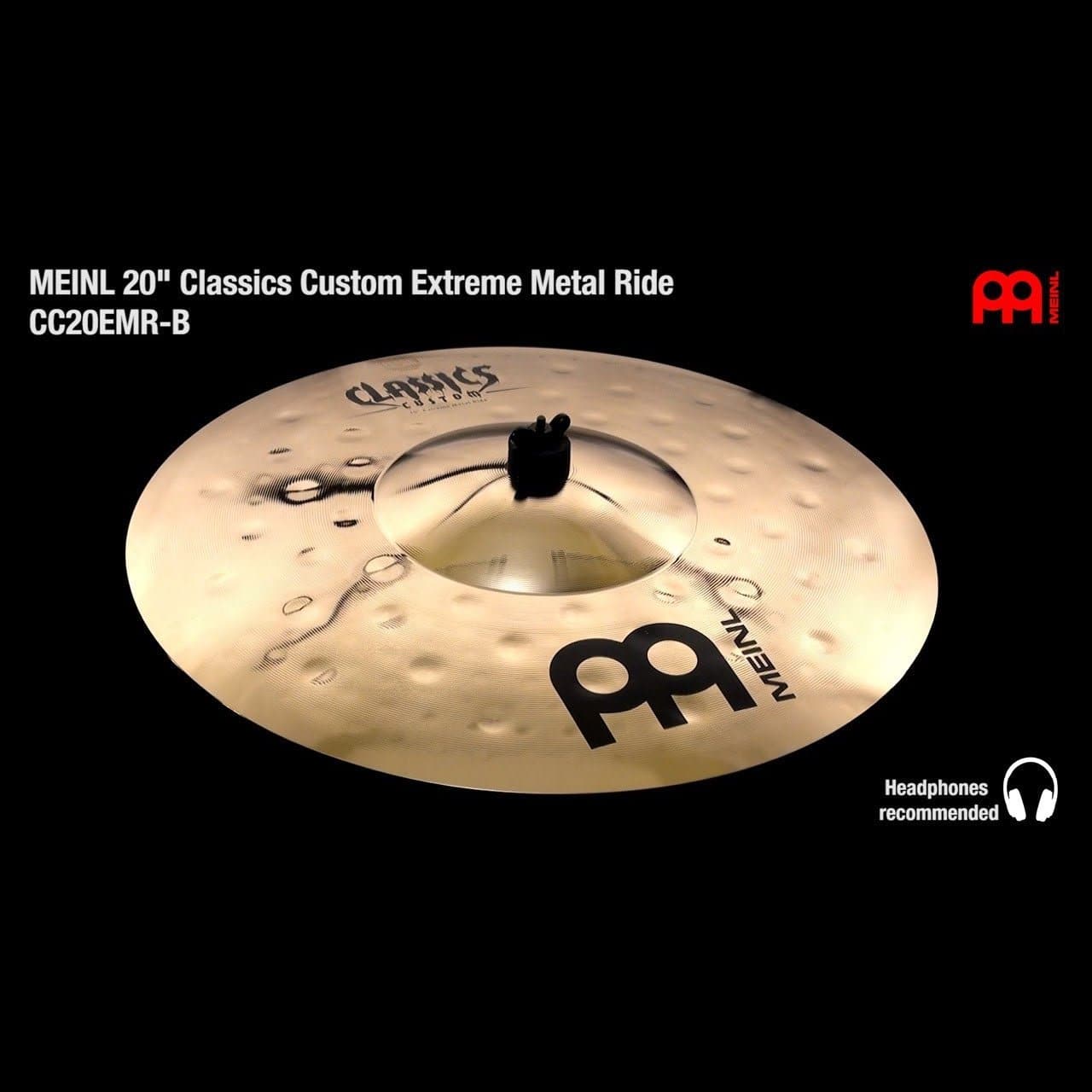 Meinl Classics Custom Extreme Metal Ride Cymbal 20 – Drum Center