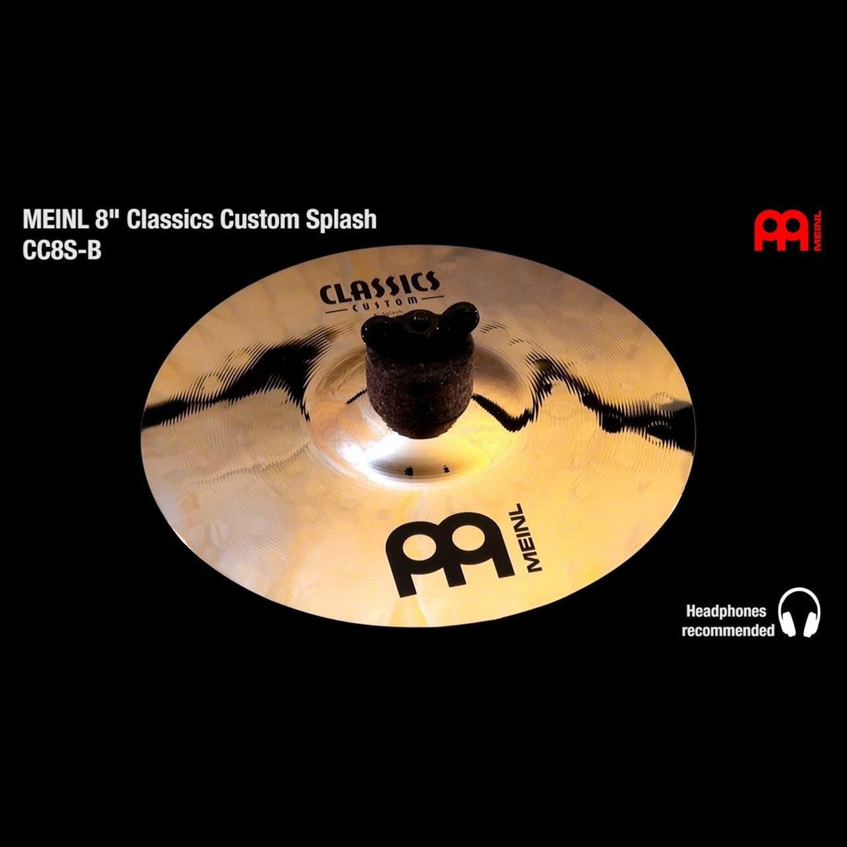 Meinl Classics Custom Splash Cymbal 8