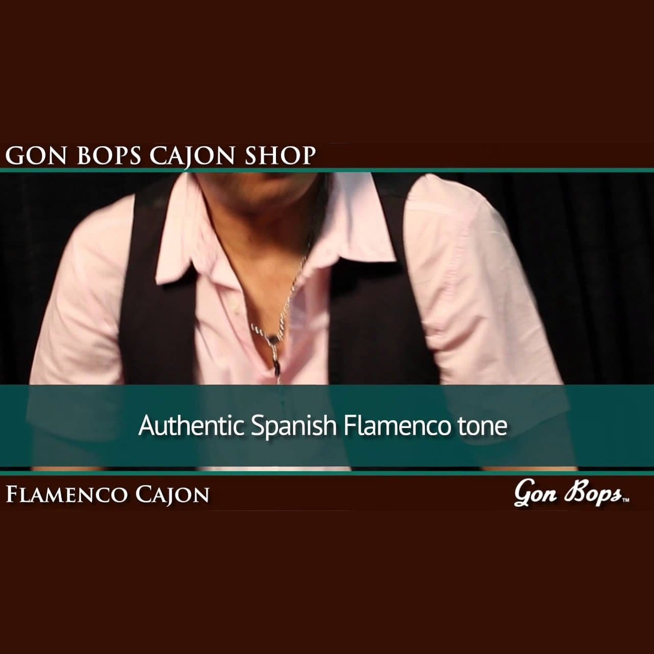 Gon Bops Flamenco Cajon w/Gig Bag