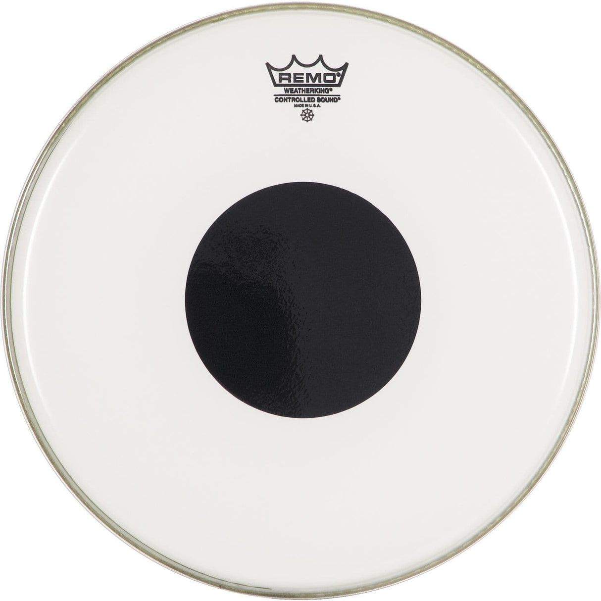 Remo Clear Controlled Sound 6 Inch Drum Head w/ Black Dot On Top