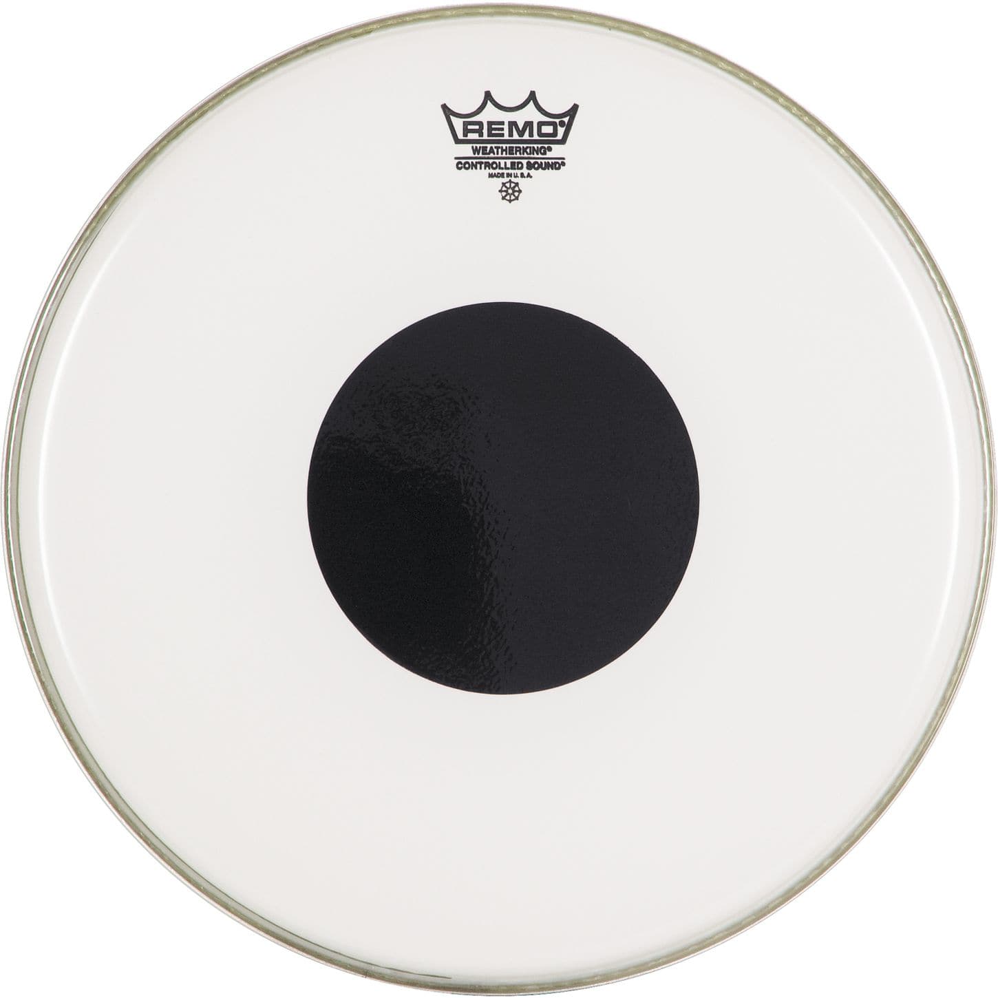 Remo Clear Controlled Sound 6 Inch Drum Head w/ Black Dot On Top