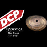 Istanbul Agop Clap Stack Cymbal Trio 11"/13"/15"