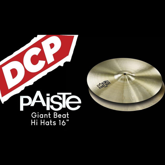 Paiste Giant Beat Hi Hat Cymbals 16"