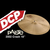 Paiste 2002 Crash Cymbal 18"