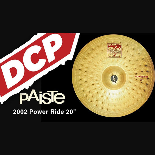 Paiste 2002 Power Ride Cymbal 20"