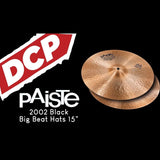Paiste 2002 Big Beat Hi Hat Cymbals 15"