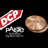 Paiste 2002 Big Beat Hi Hat Cymbals 16"