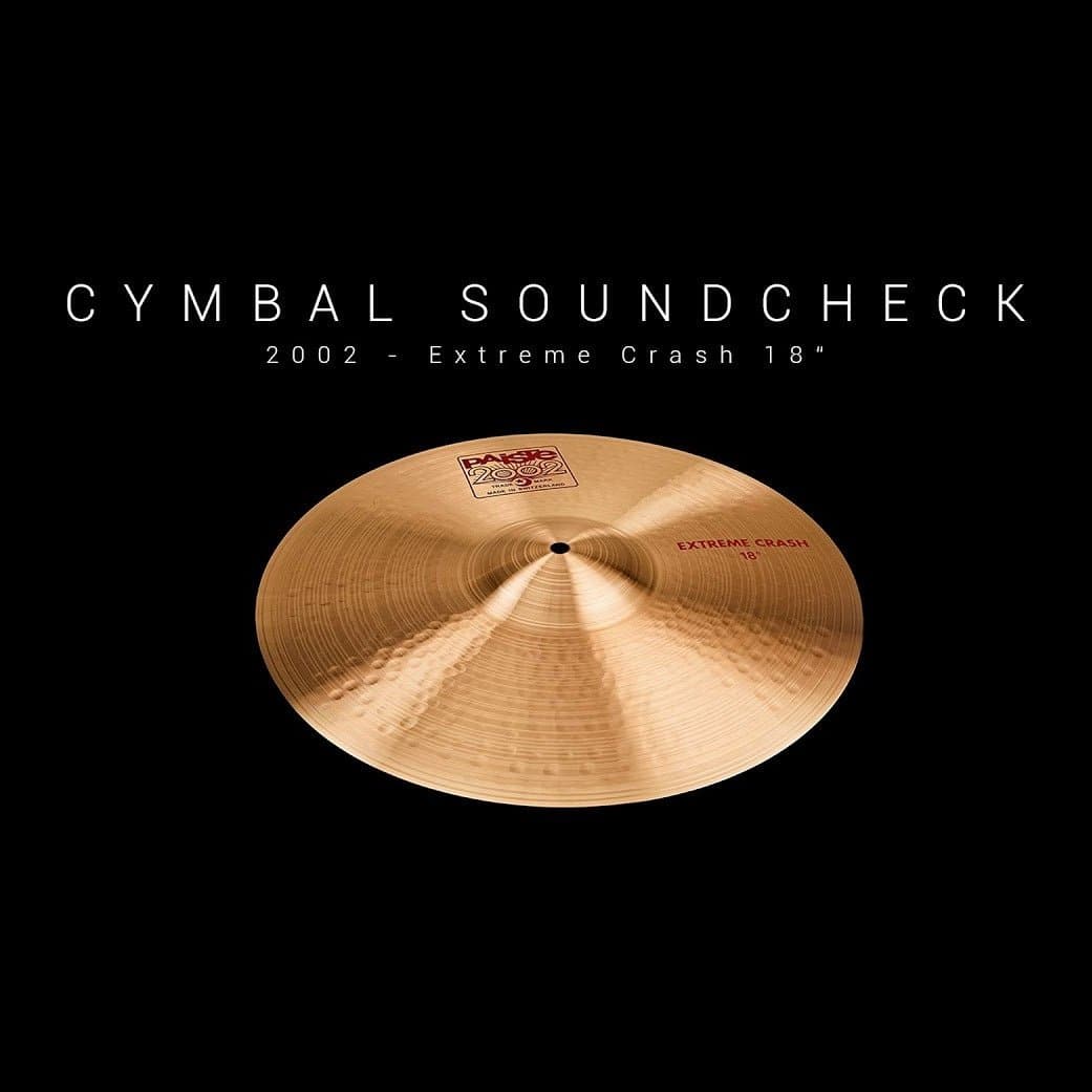 Paiste 2002 18 Extreme Crash