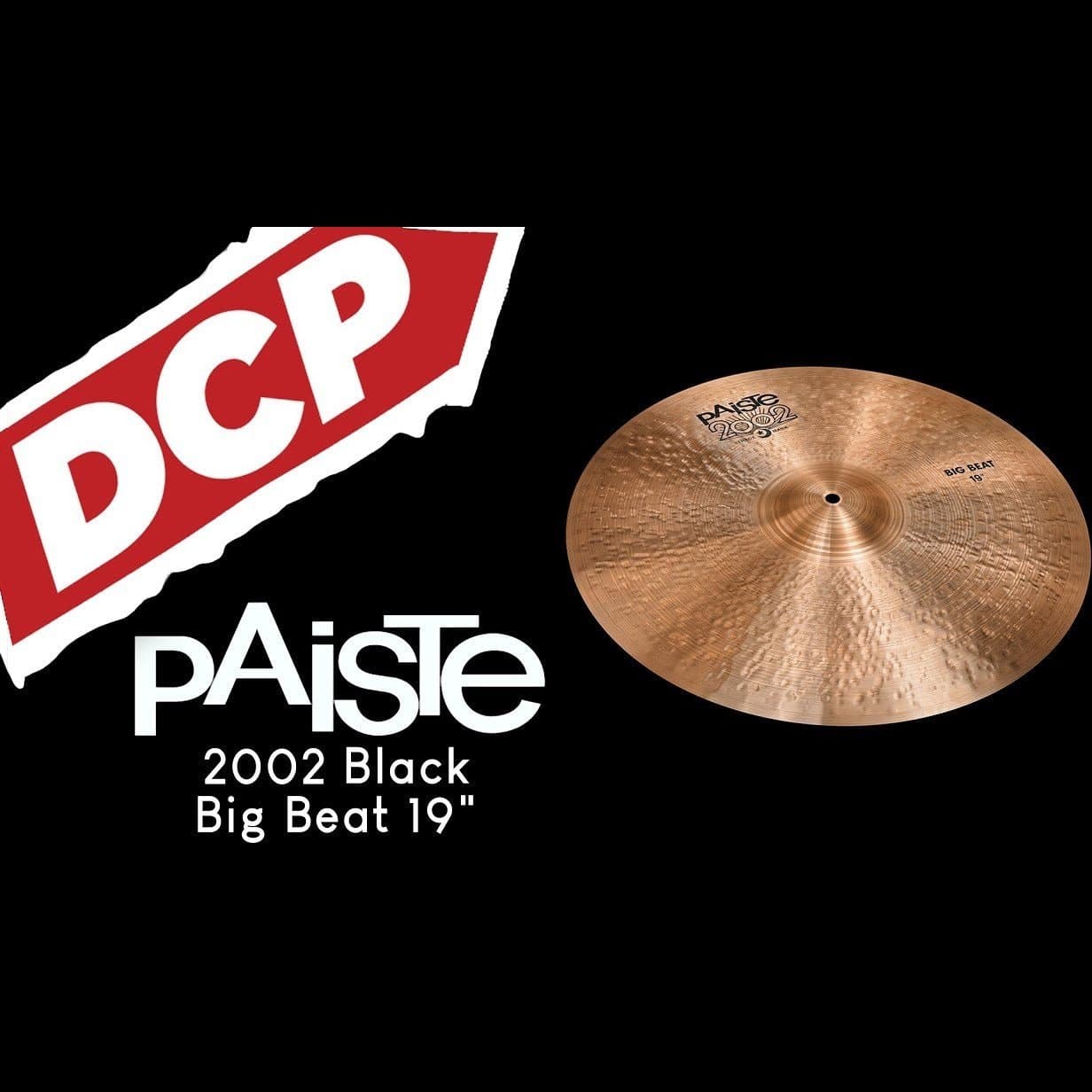 Paiste 2002 Big Beat Multi Cymbal 19