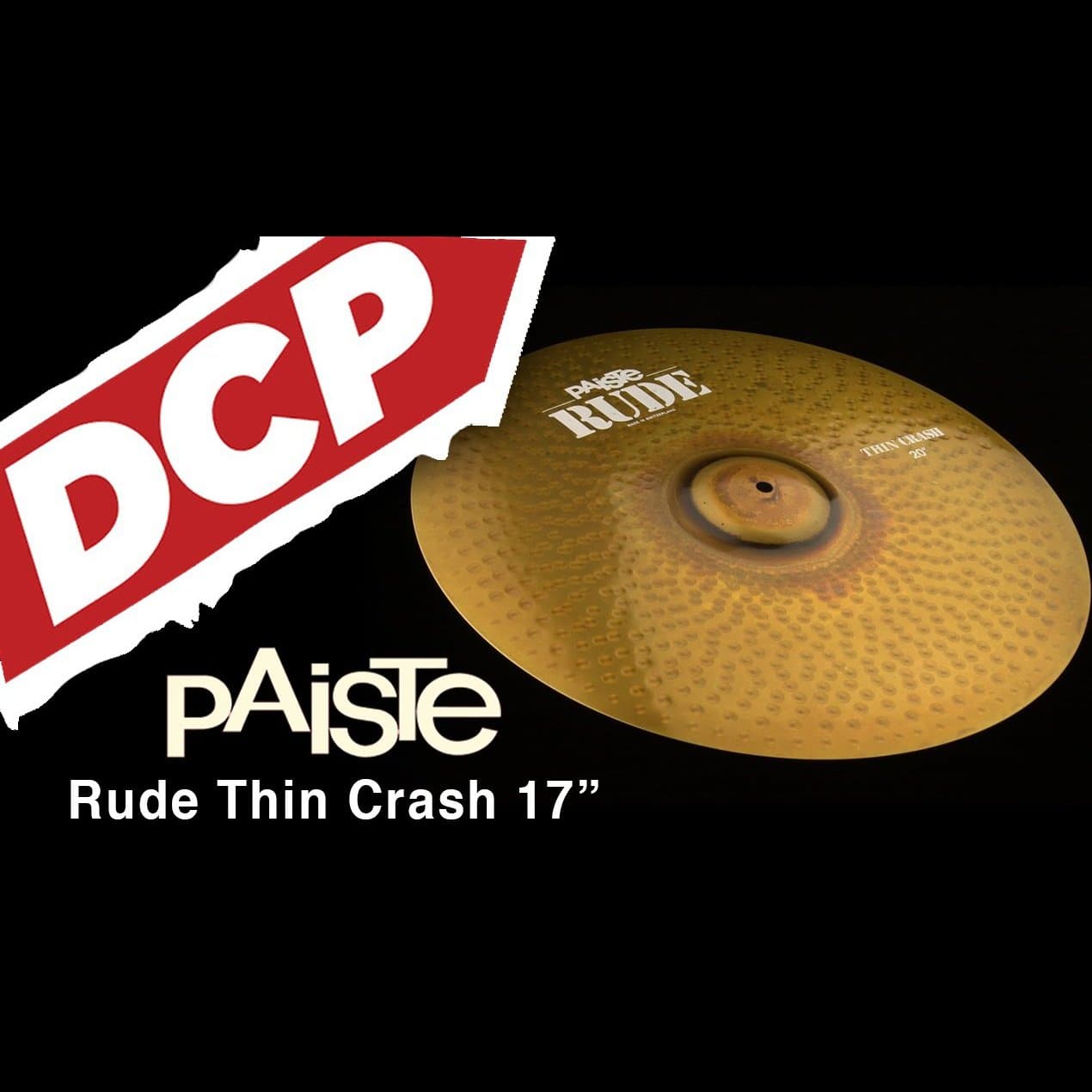 Paiste Rude Thin Crash Cymbal 17"