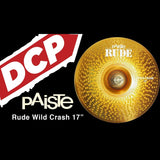 Paiste Rude Wild Crash Cymbal 17"