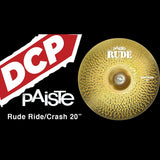 Paiste Rude Ride Crash Cymbal 20"
