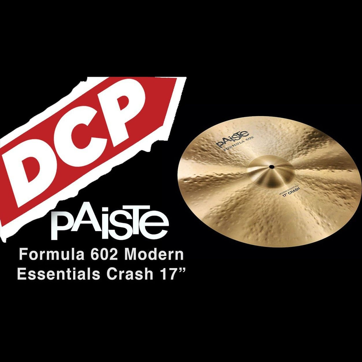 Paiste Formula 602 Modern Essentials Crash Cymbal 17"