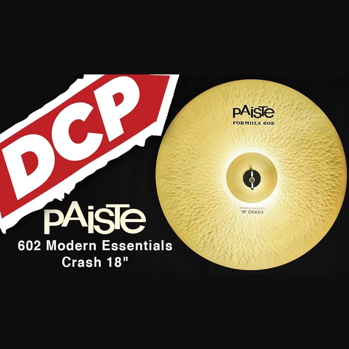 Paiste Formula 602 Modern Essentials Crash Cymbal 18"