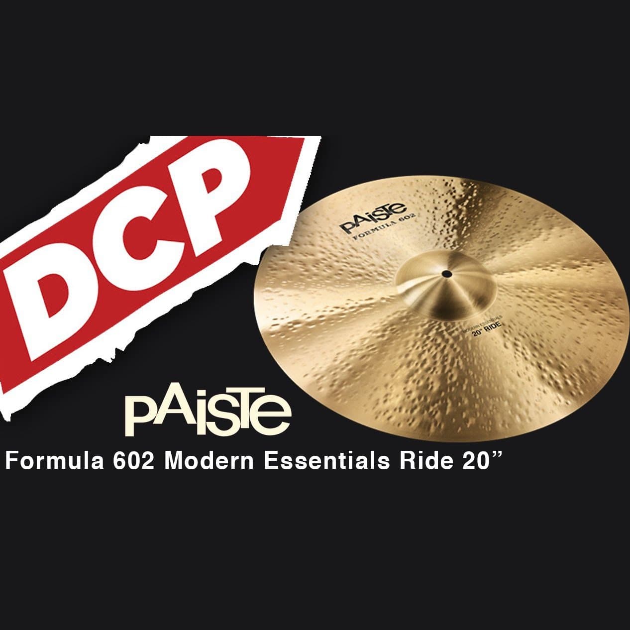 Paiste Formula 602 Modern Essentials Crash Cymbal 20"