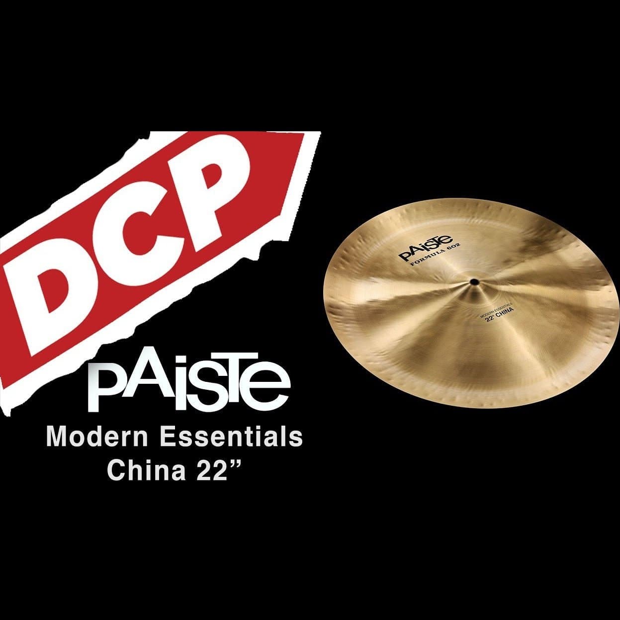 Paiste Formula 602 Modern Essentials China Cymbal 22