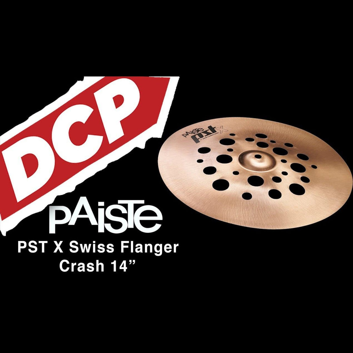 Paiste PSTX Swiss Flanger Crash Cymbal 14"