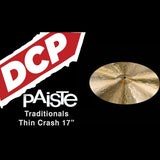 Paiste Signature Traditionals Thin Crash Cymbal 17"