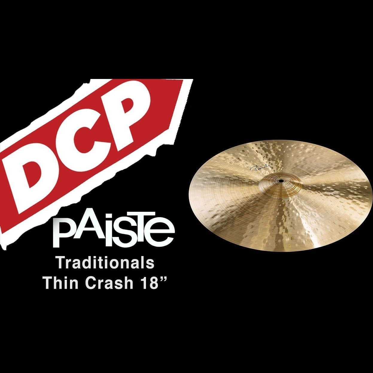 Paiste Signature Traditionals Thin Crash Cymbal 18