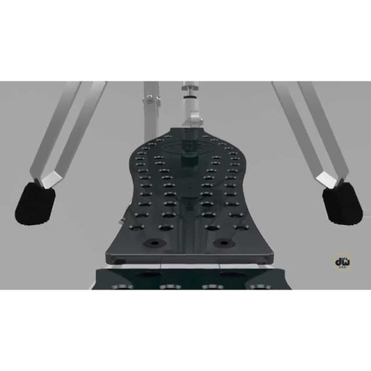 DW DWCPMDDHH2 Usa Machined Direct Drive Hi Hat Stand with 2 Legs