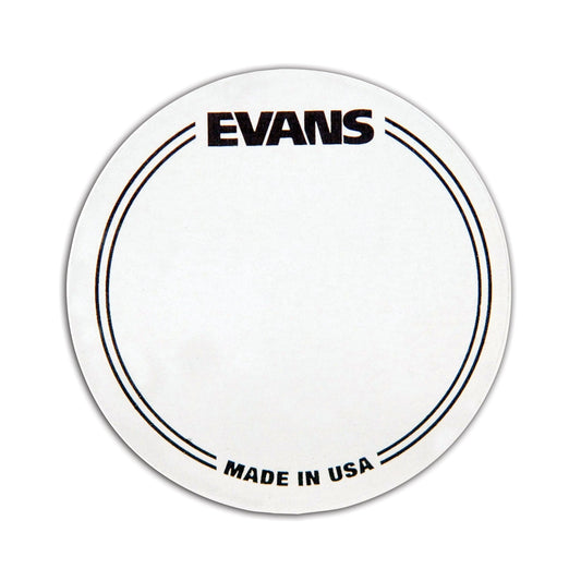 Evans EQ Single Pedal Patch, Clear Plastic
