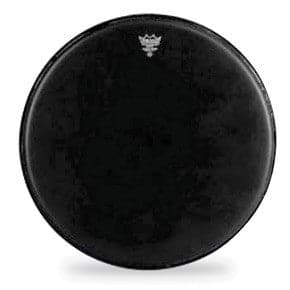 Remo Black Suede 14 Inch Drum Head w/ Black Dot Bottom