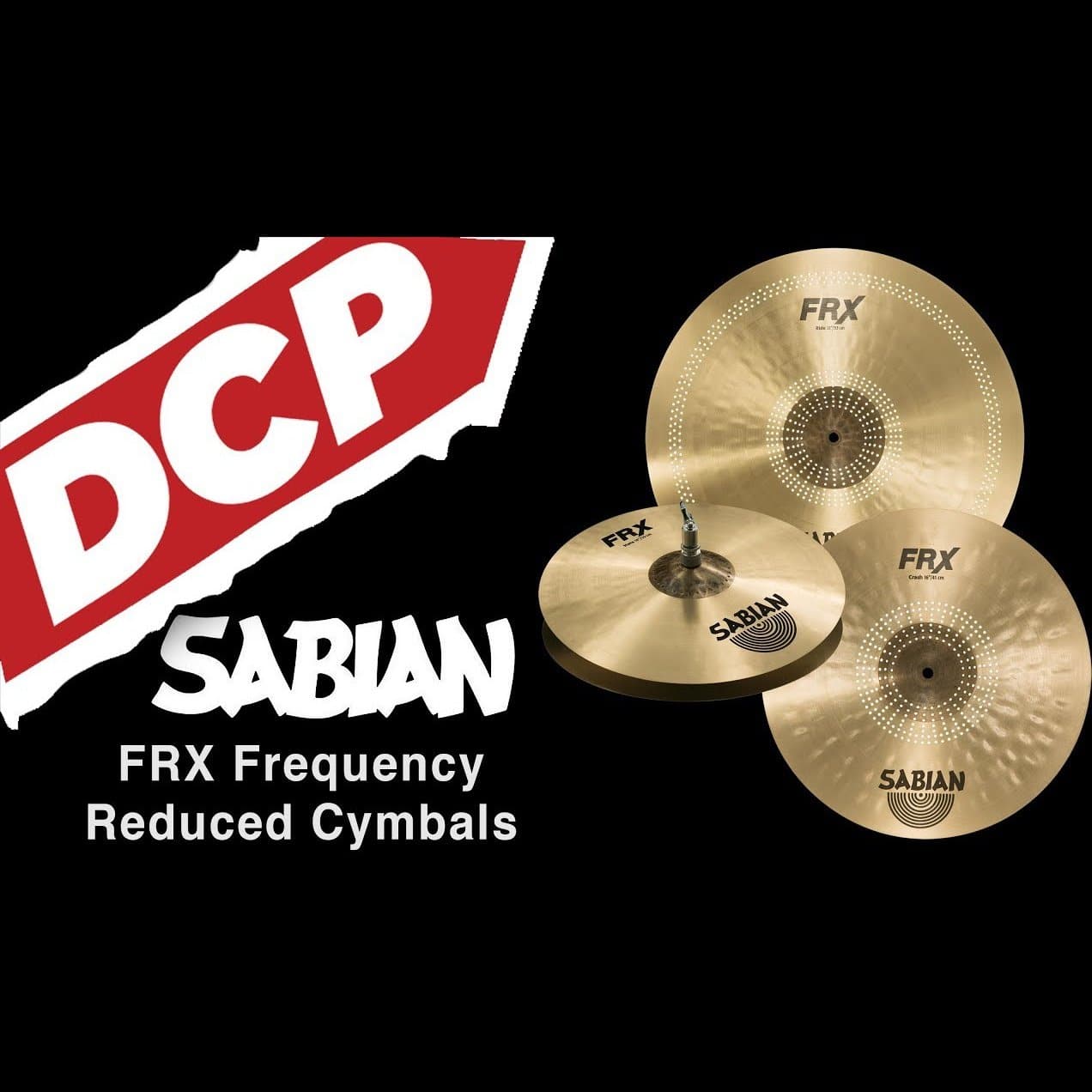Sabian FRX Frequency Reduced Hi Hat Cymbals 14"