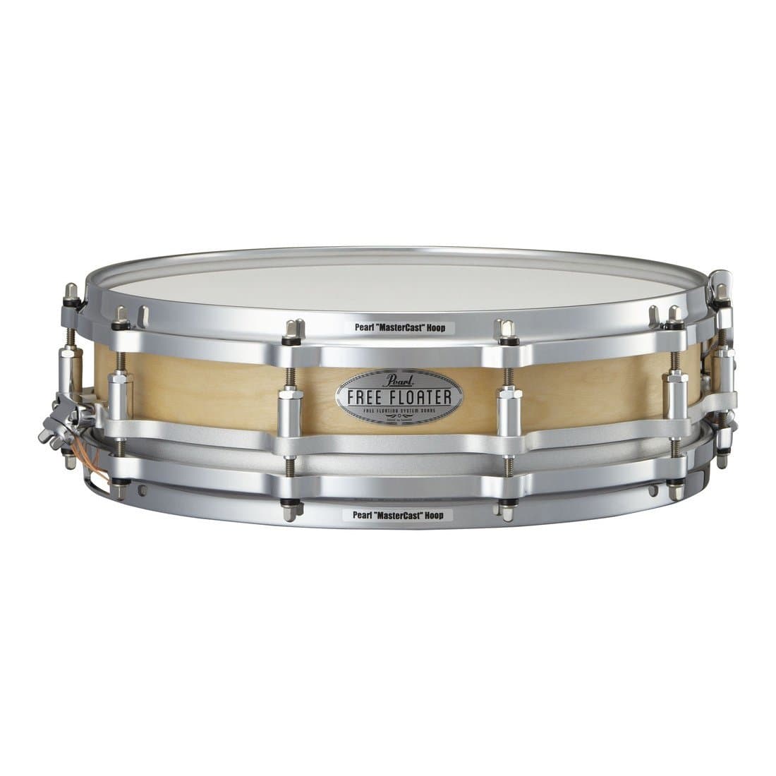 Pearl 14x3.5 Birch Free Floating Snare Drum Natural Birch