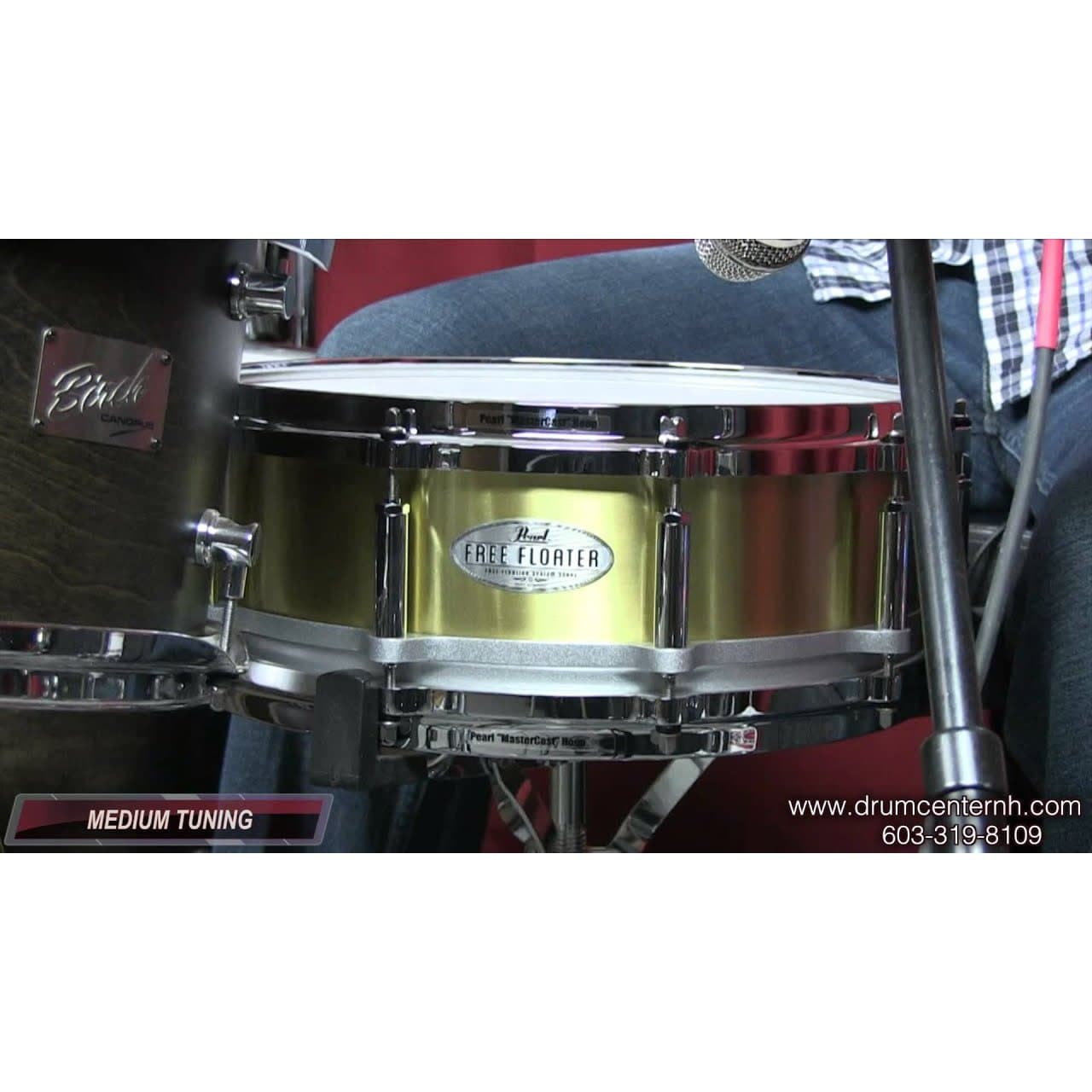DISC Pearl LTD Edition 14 x 5.5'' Universal Brass Snare Drum