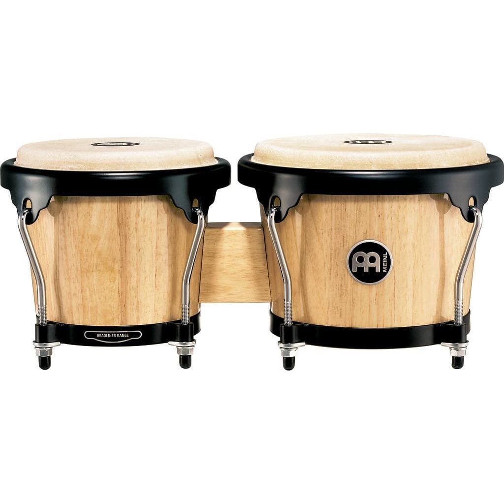Meinl Headliner Wood Bongos 6 3/4 & 8 Natural