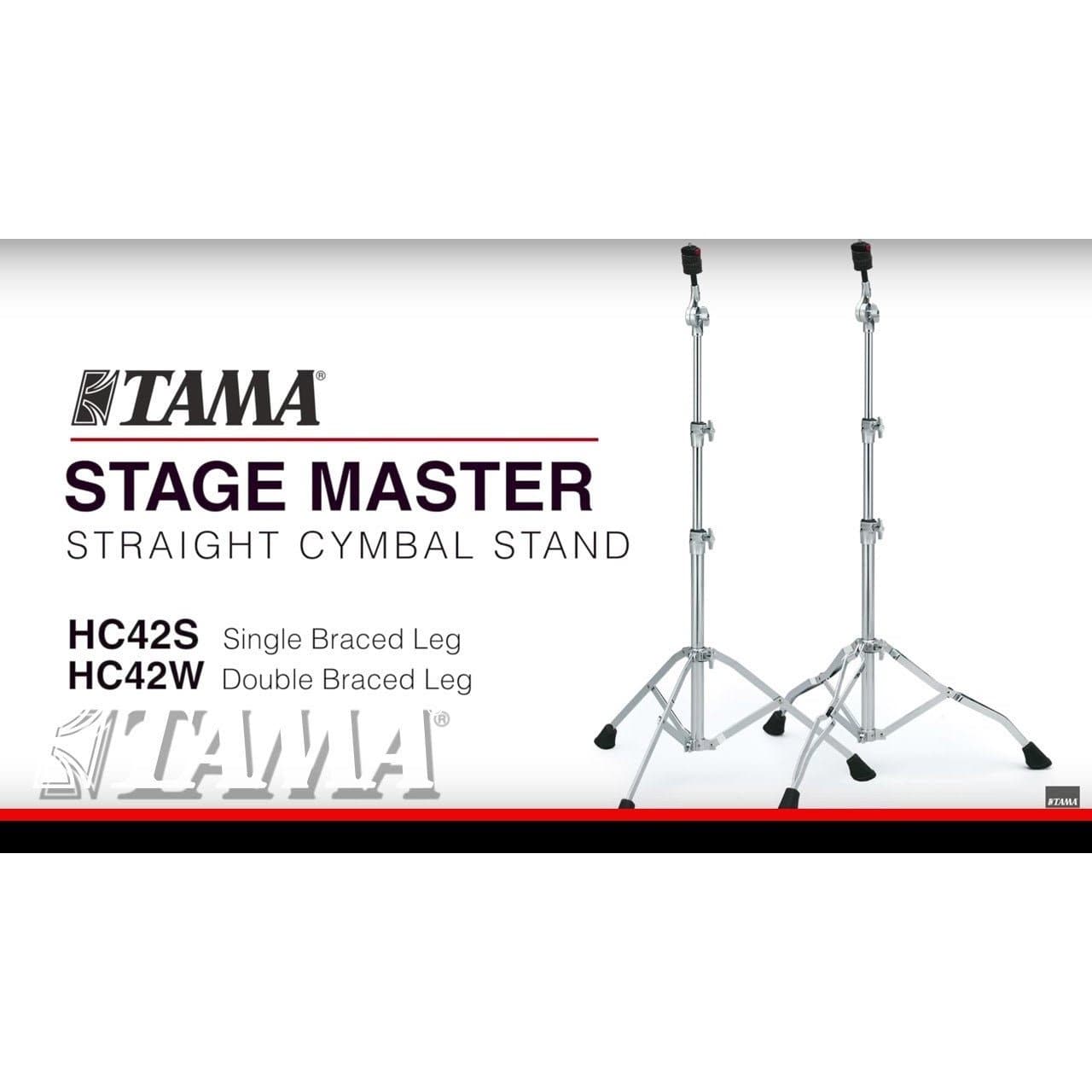 Tama HC42WN Stage Master Straight Cymbal Stand Double Braced Legs