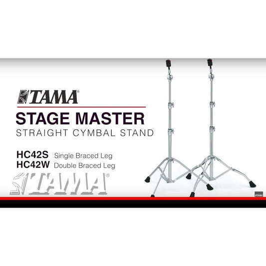 Tama HC42WN Stage Master Straight Cymbal Stand Double Braced Legs